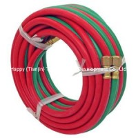 PVC Twin Welding Pipe Oxygen Tubing Acetylene Pipe with Red and Green Color